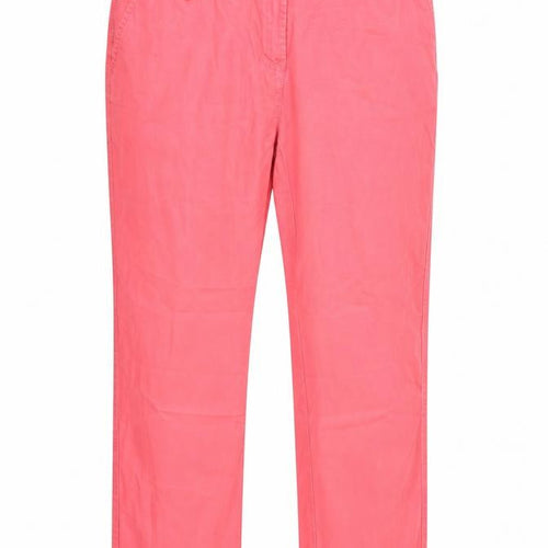 M&Co Mens Pink   Chino Trousers Size 18 L25 in
