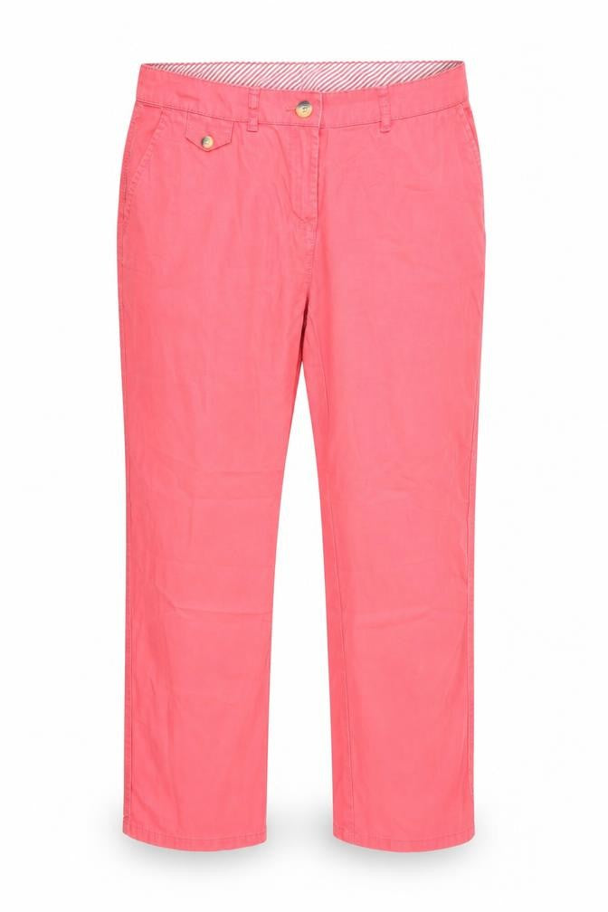 M&Co Mens Pink   Chino Trousers Size 18 L25 in