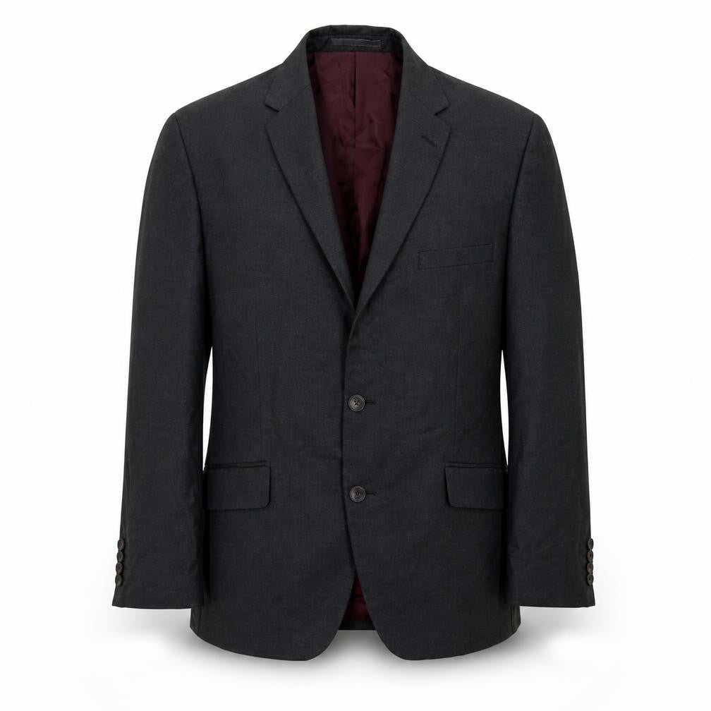 Front view of Marks & Spencer men’s grey jacket suit jacket, size 42