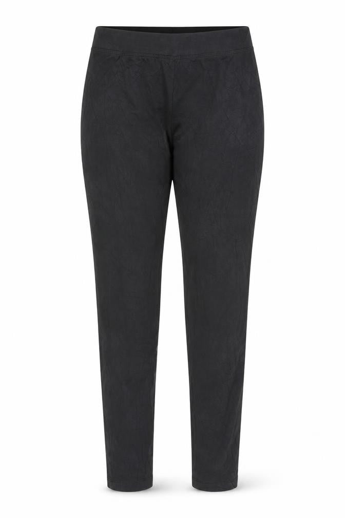 Front view of Primark women’s grey trousers, size L, 27-inch leg