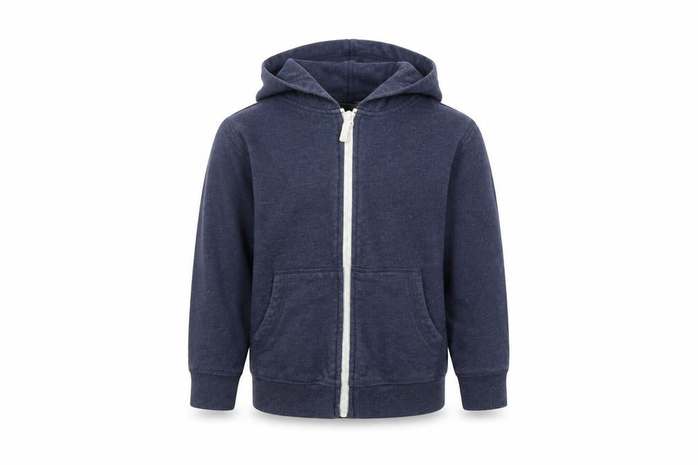 George Boys Blue   Full Zip Hoodie Size 5-6 Years