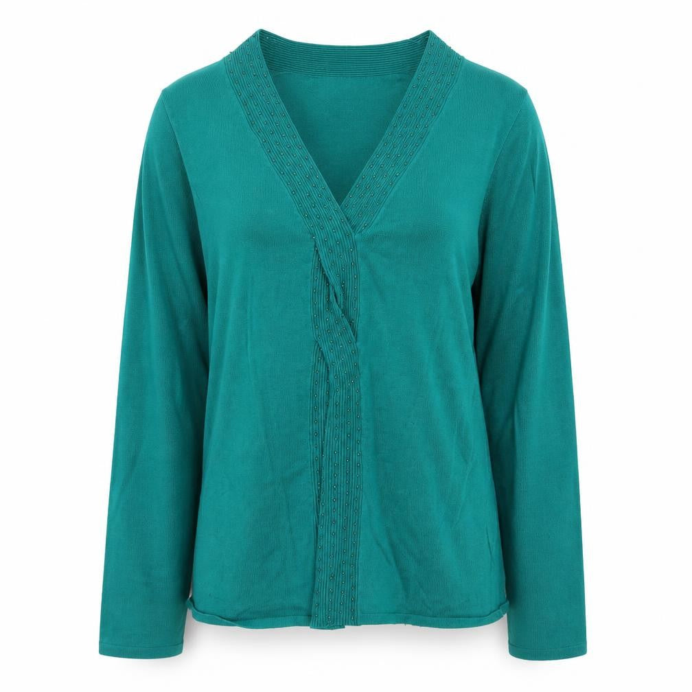Per Una Womens Green   Pullover Jumper Size 10