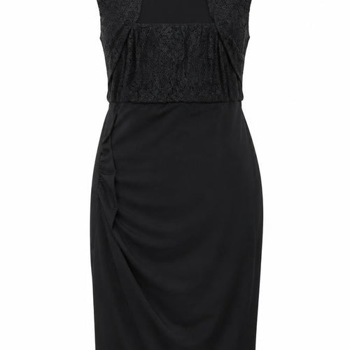 Body Flirt Womens Black Floral  Pencil Dress  Size 12  - Lace Detail
