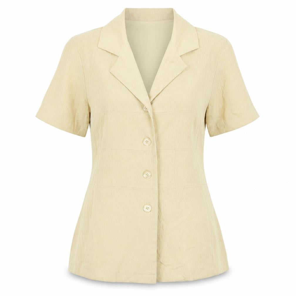 Casali Womens Beige   Basic Blouse Size 12