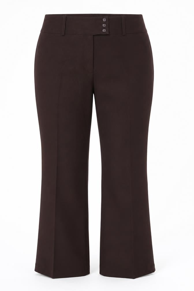 Matalan Womens Brown   Trousers  Size 16 L24 in