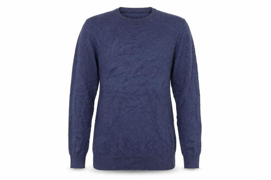 Front view of F&F women’s blue jumper, size S