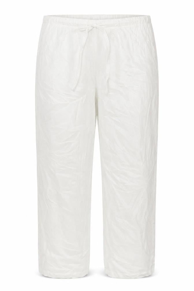 Couleurs D'ete  Womens White   Trousers  Size 12 L25 in
