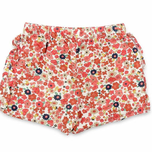 Matalan  Girls Red Floral  Cropped  Size 3-6 Months