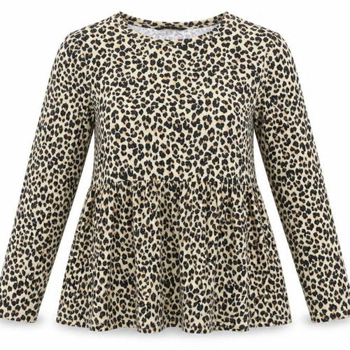 F&F  Womens Beige Animal Print  Pullover Jumper Size 12