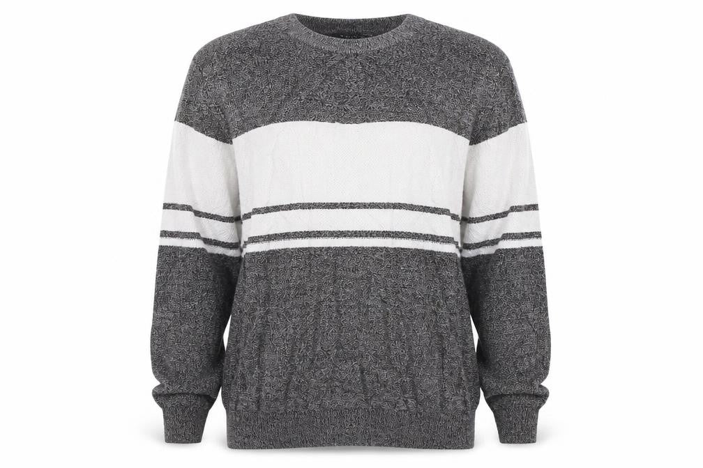 Front view of Primark women’s grey jumper, size XL