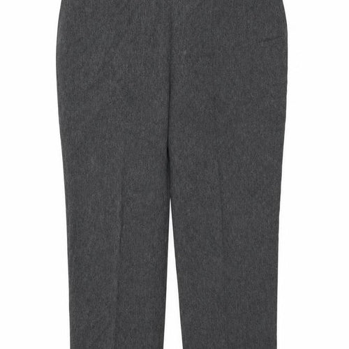 BM Womens Grey   Dress Pants Trousers Size 18 L25 in