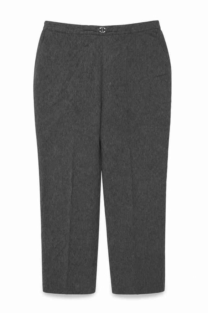 BM Womens Grey   Dress Pants Trousers Size 18 L25 in