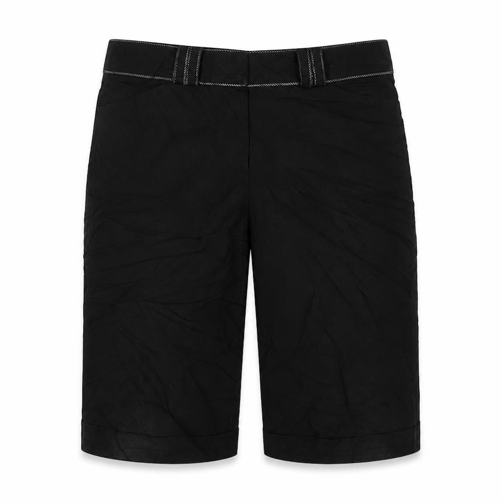 Caroll Womens Black   Chino Shorts Size 30 in