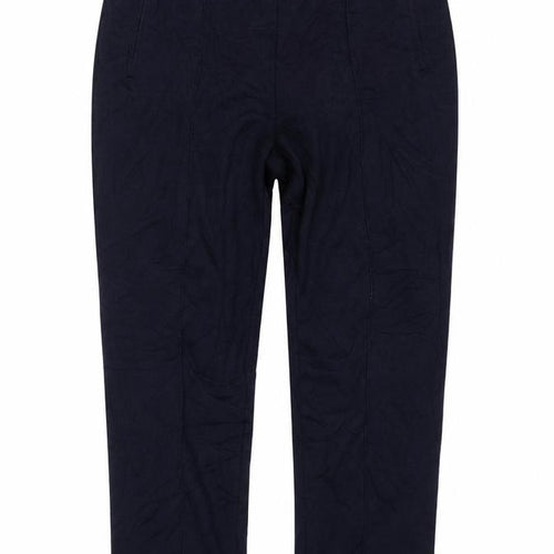 M&S Womens Blue   Trousers  Size 16 L25 in