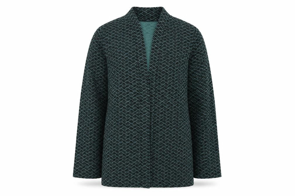 Primark Womens Green Geometric  Jacket  Size 10