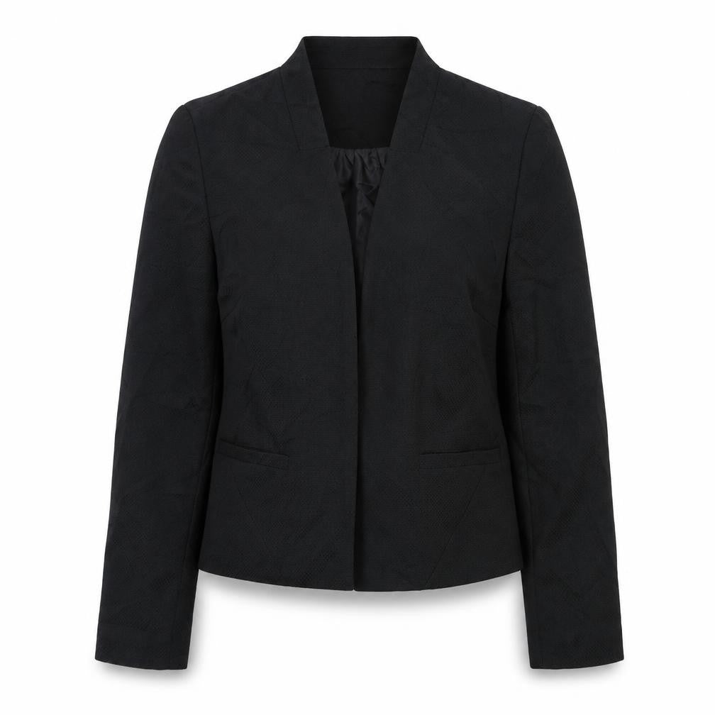 Beauty  Womens Black   Jacket Blazer Size 8