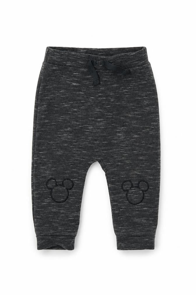 Disney Boys Black   Sweatpants Trousers Size 6-9 Months