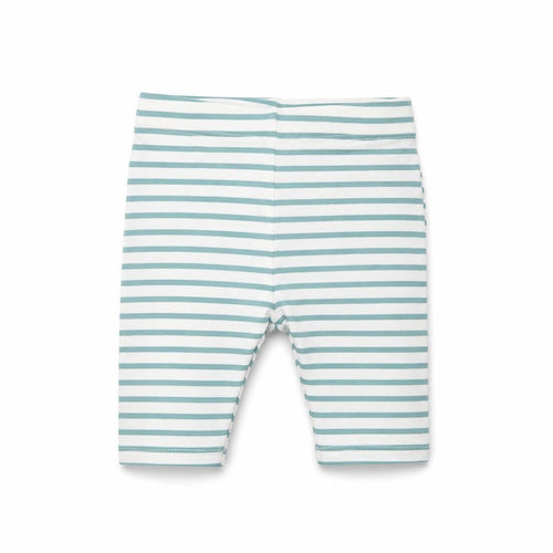 M&S Baby Green Striped  Cropped Trousers Size Newborn