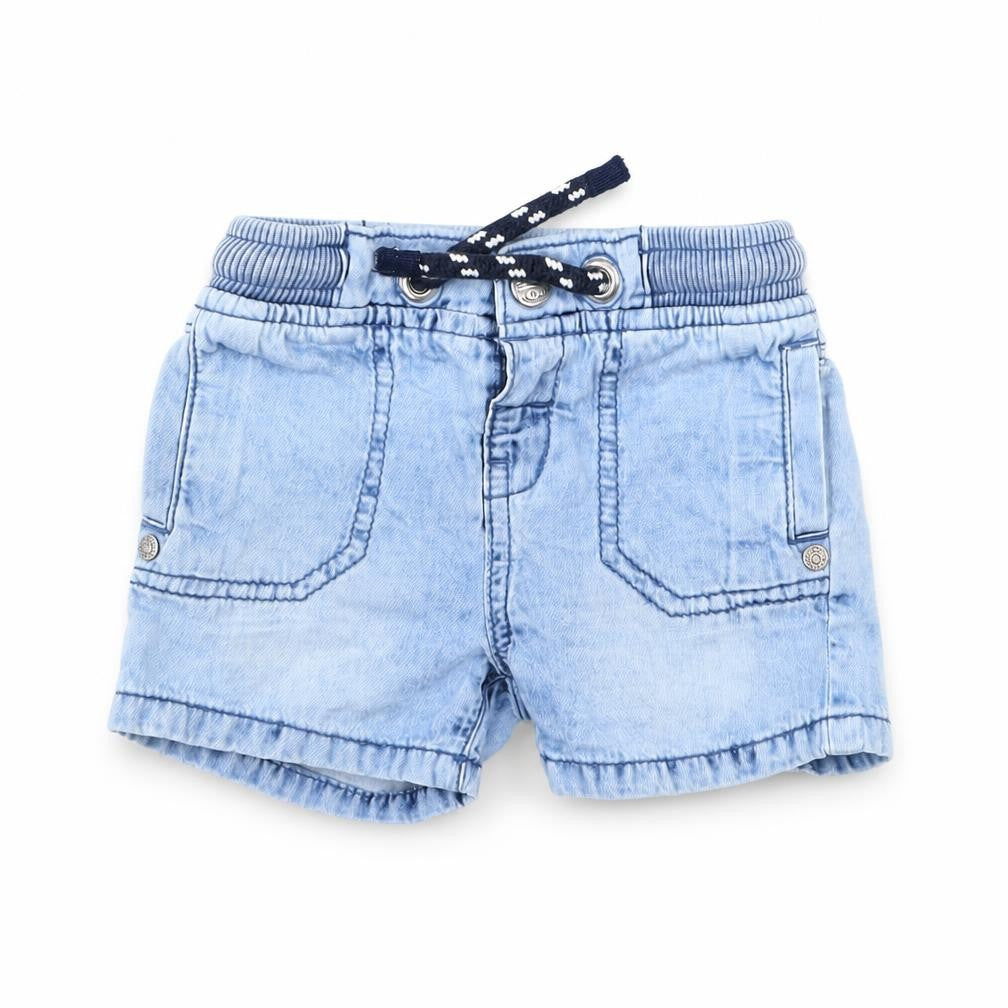 F&F Boys Blue  Denim Cropped Jeans Size 3-6 Months