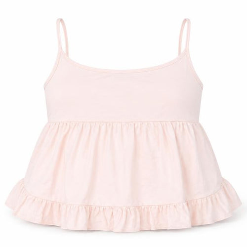 Boohoo Womens Pink   Cropped T-Shirt Size 14