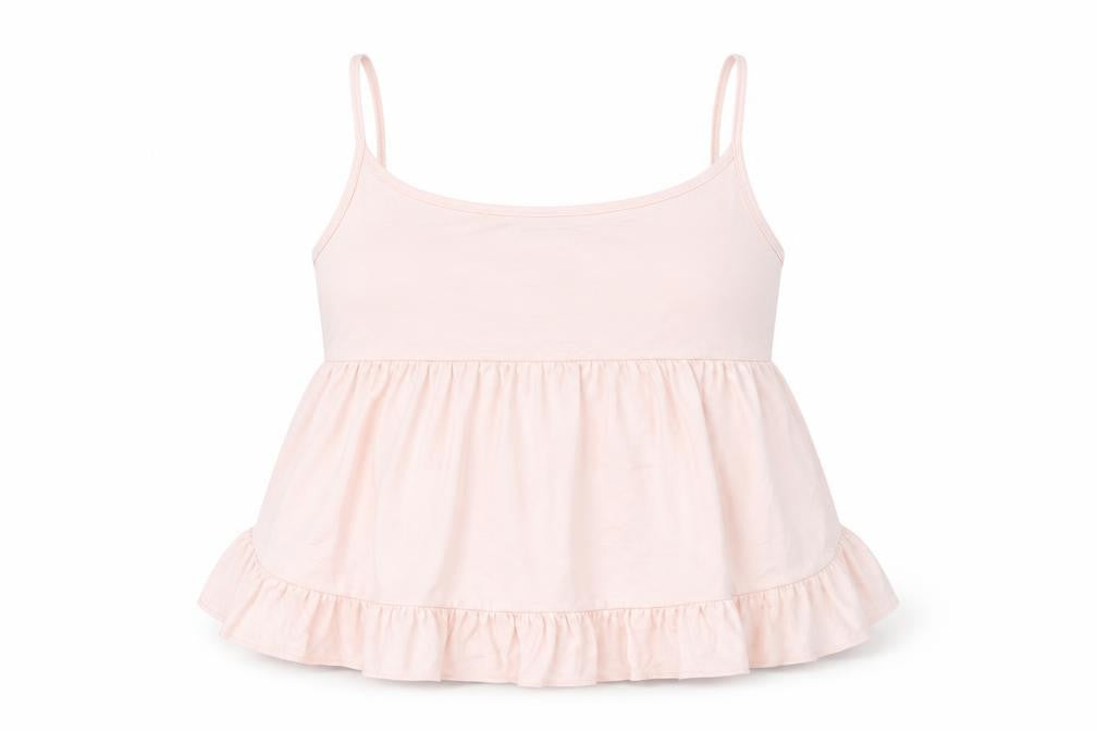 Boohoo Womens Pink   Cropped T-Shirt Size 14
