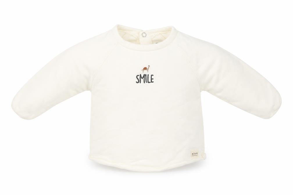 River Island Girls White   Pullover Jumper Size 6-9 Months  - smile