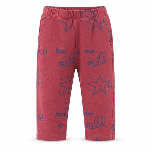 m&s Baby Red   Track Pants Trousers Size 9 Months