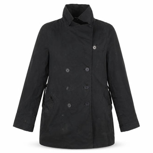 Great Plains Womens Black   Overcoat Coat Size XS