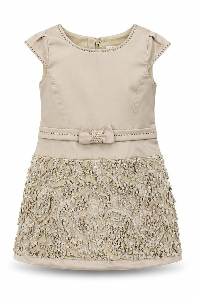 butterscotch Girls Beige   A-Line  Size 2 Years