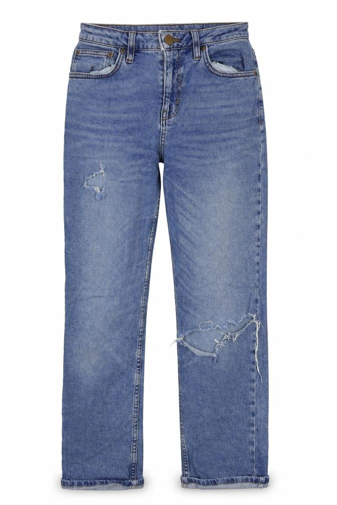 Oasis Womens Blue   Straight Jeans Size 10 L26 in