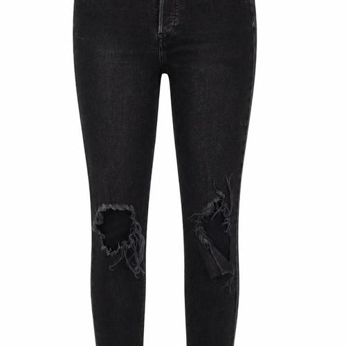 H&M Womens Black   Skinny Jeans One Size L27 in