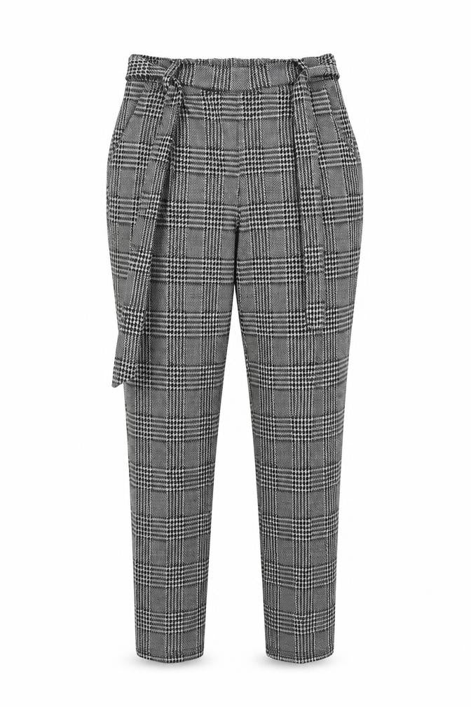 Love Tree Womens Grey Plaid  Trousers  Size S L26 in