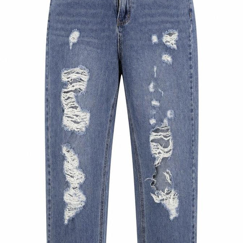 Missguided Womens Blue   Straight Jeans Size 10 L28 in