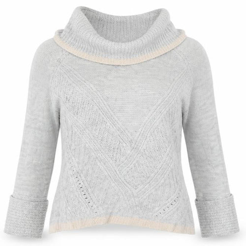 Oasis Womens Grey  Knit Pullover Jumper Size M