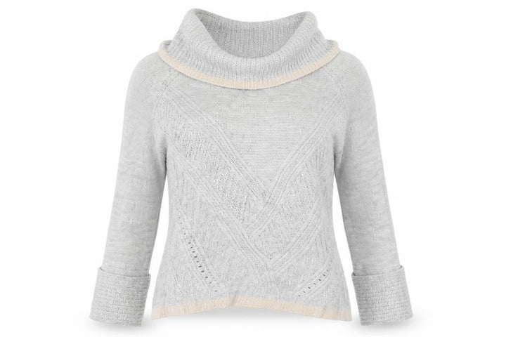 Oasis Womens Grey  Knit Pullover Jumper Size M