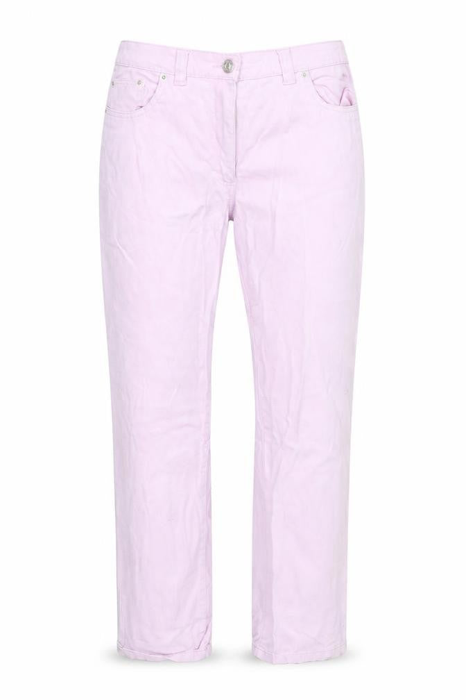 Damart Womens Purple  Denim Trousers  Size 12 L28 in