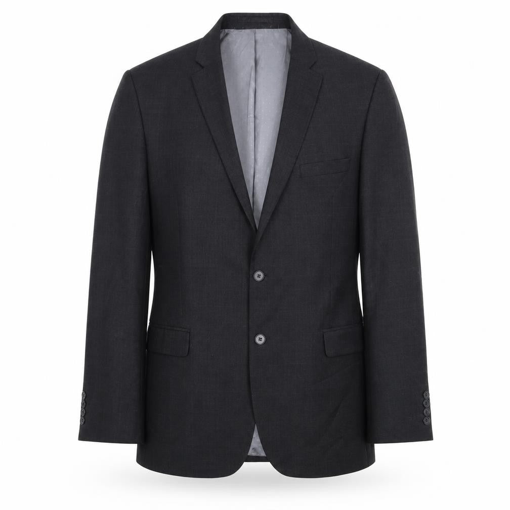 Front view of tom english men’s grey jacket blazer, size 44