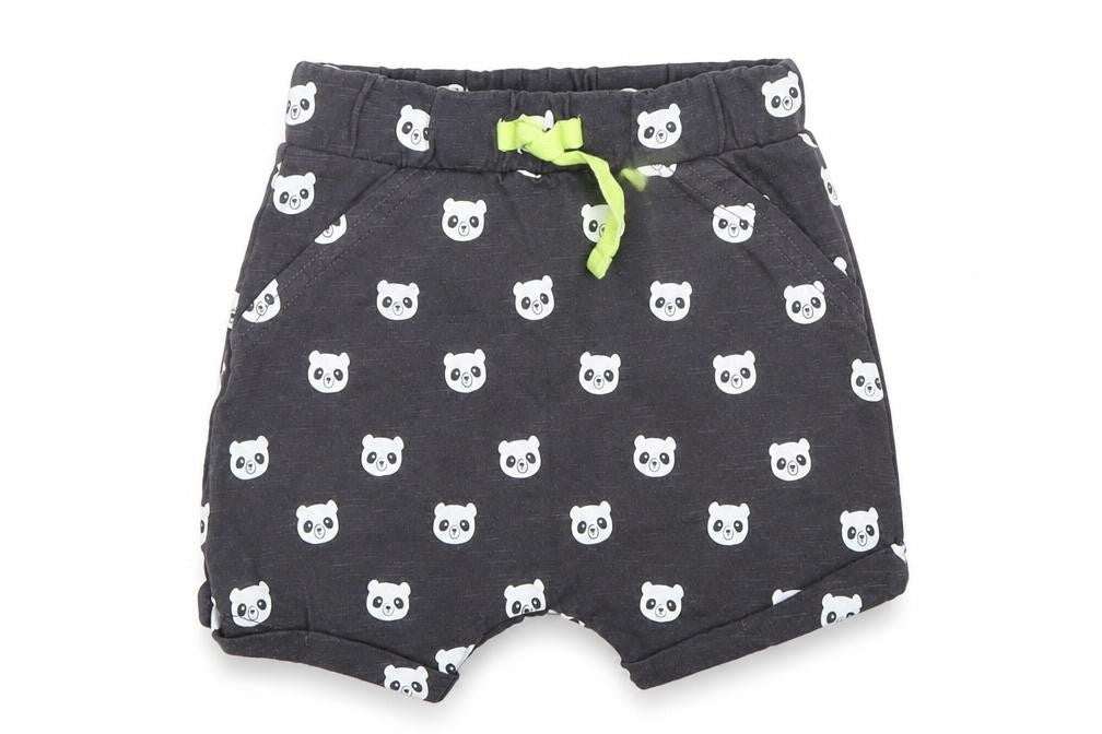 George Boys Black Animal Print  Capri Leggings Size 3-6 Months