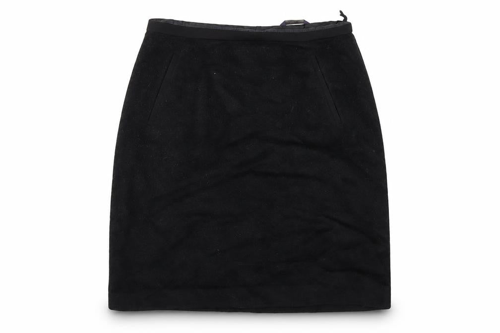 Front view of Marks & Spencer women’s black a-line set, size UK 12