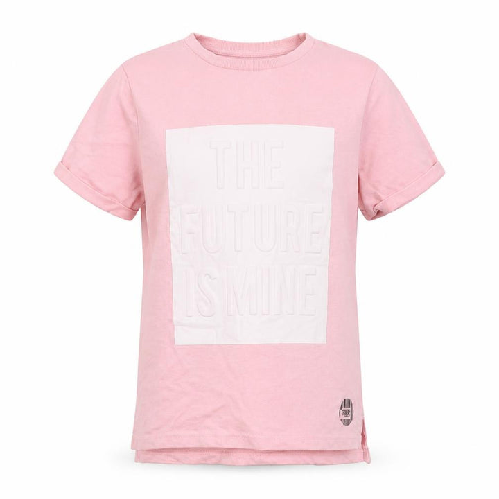 Nutmeg Girls Pink Colourblock Basic T-Shirt Size 10 Years