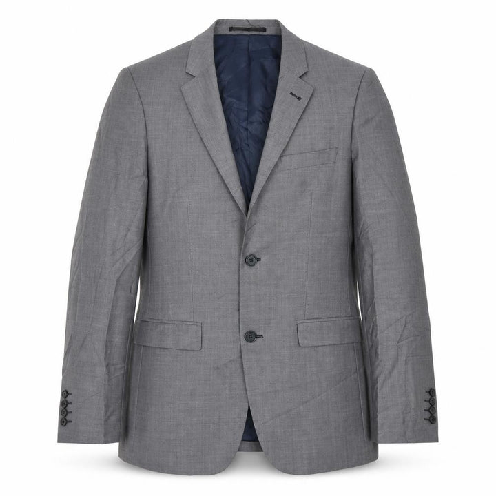 Topman Mens Grey Suit Jacket Size 38