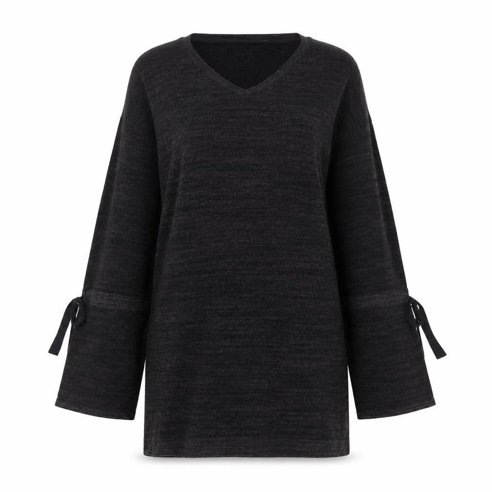 Front view of Next women’s grey knit jumper, size UK 8