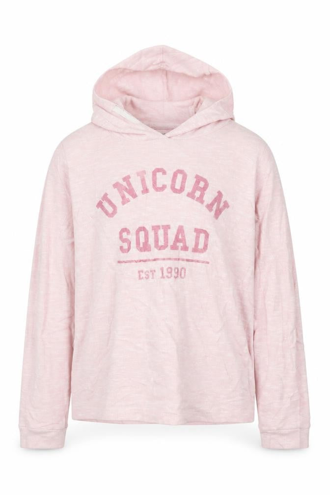 Front view of Pep&Co girls’ pink jumper, size 10, years