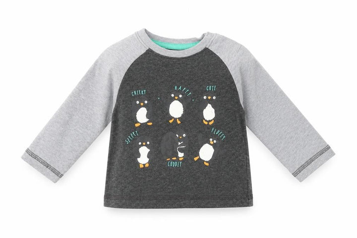 Nutmeg Boys Grey Basic T-Shirt Size 6-9 Months