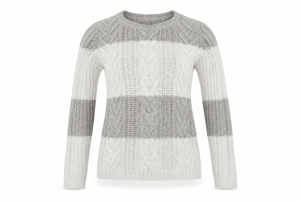 Gap Womens Beige Striped  Pullover Jumper Size S