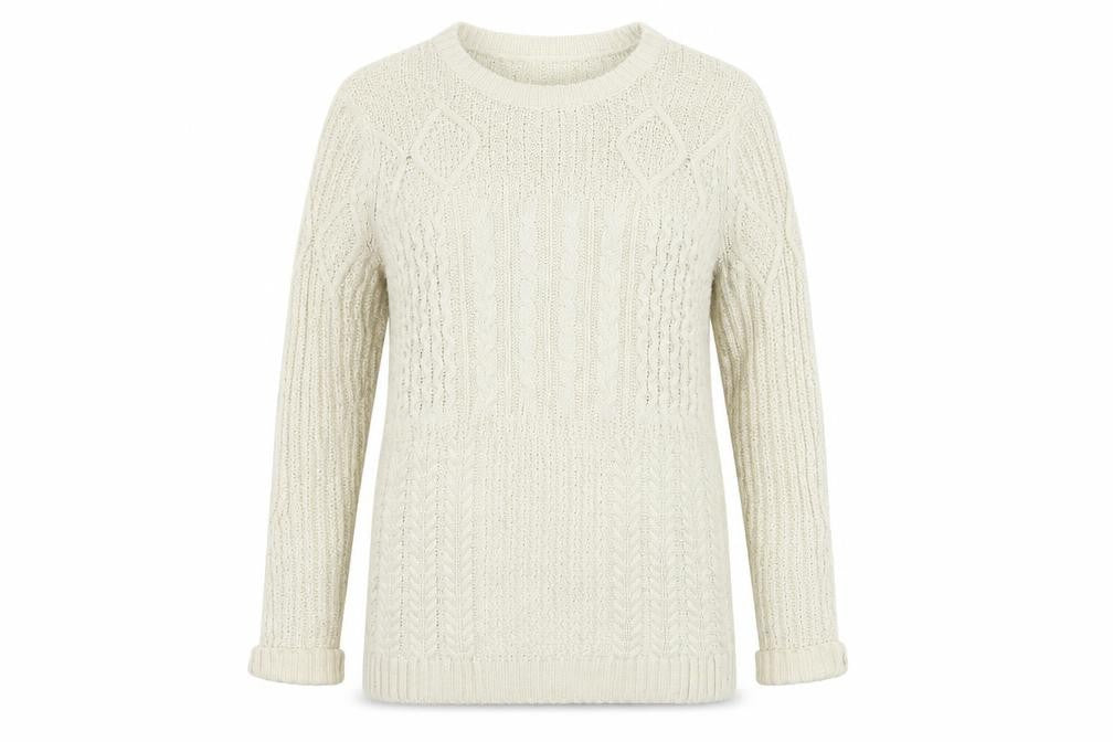 Topshop Womens Beige   Pullover Jumper Size 8