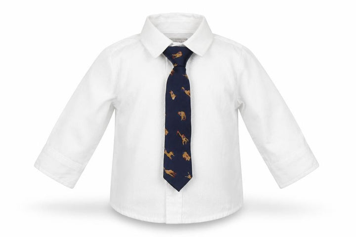 Monsoon Boys White   Basic Button-Up Size 6-9 Months