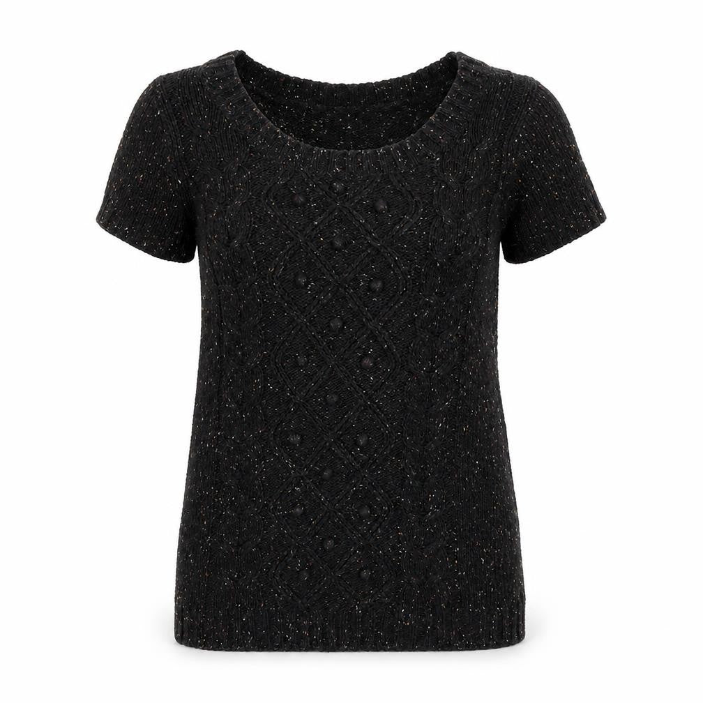 Front view of Store 21 women’s black jumper, size M