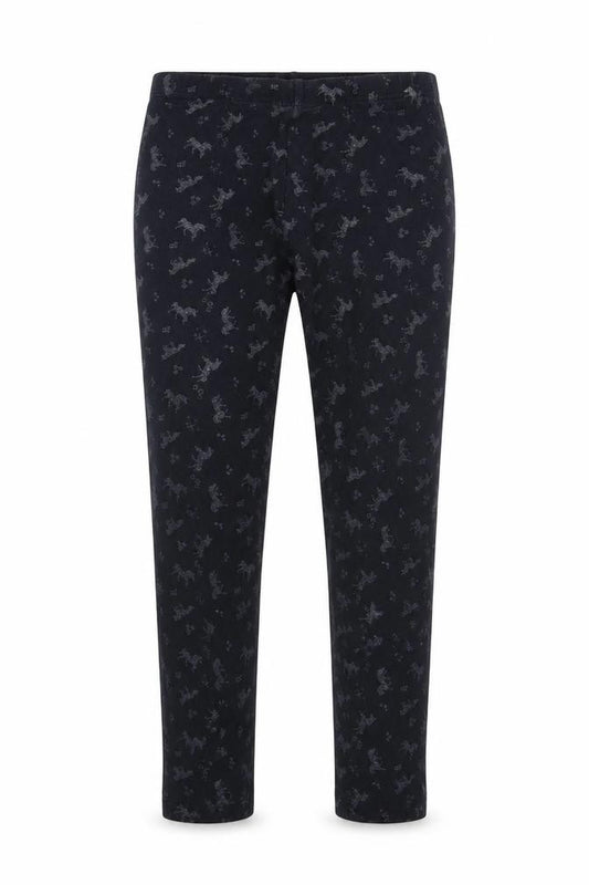 Front view of F&F girls’ grey jegging trousers, size 10-11, years