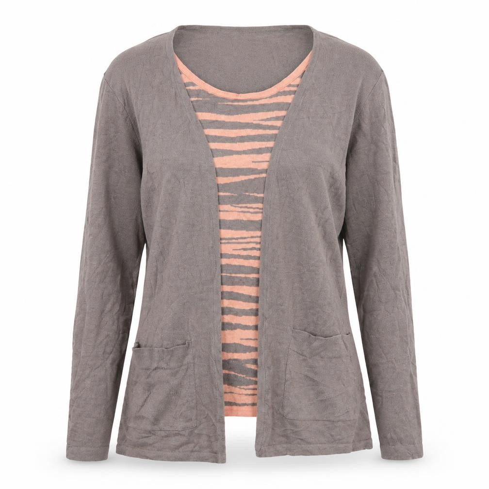 Jobis Womens Brown   Cardigan Jumper Size L